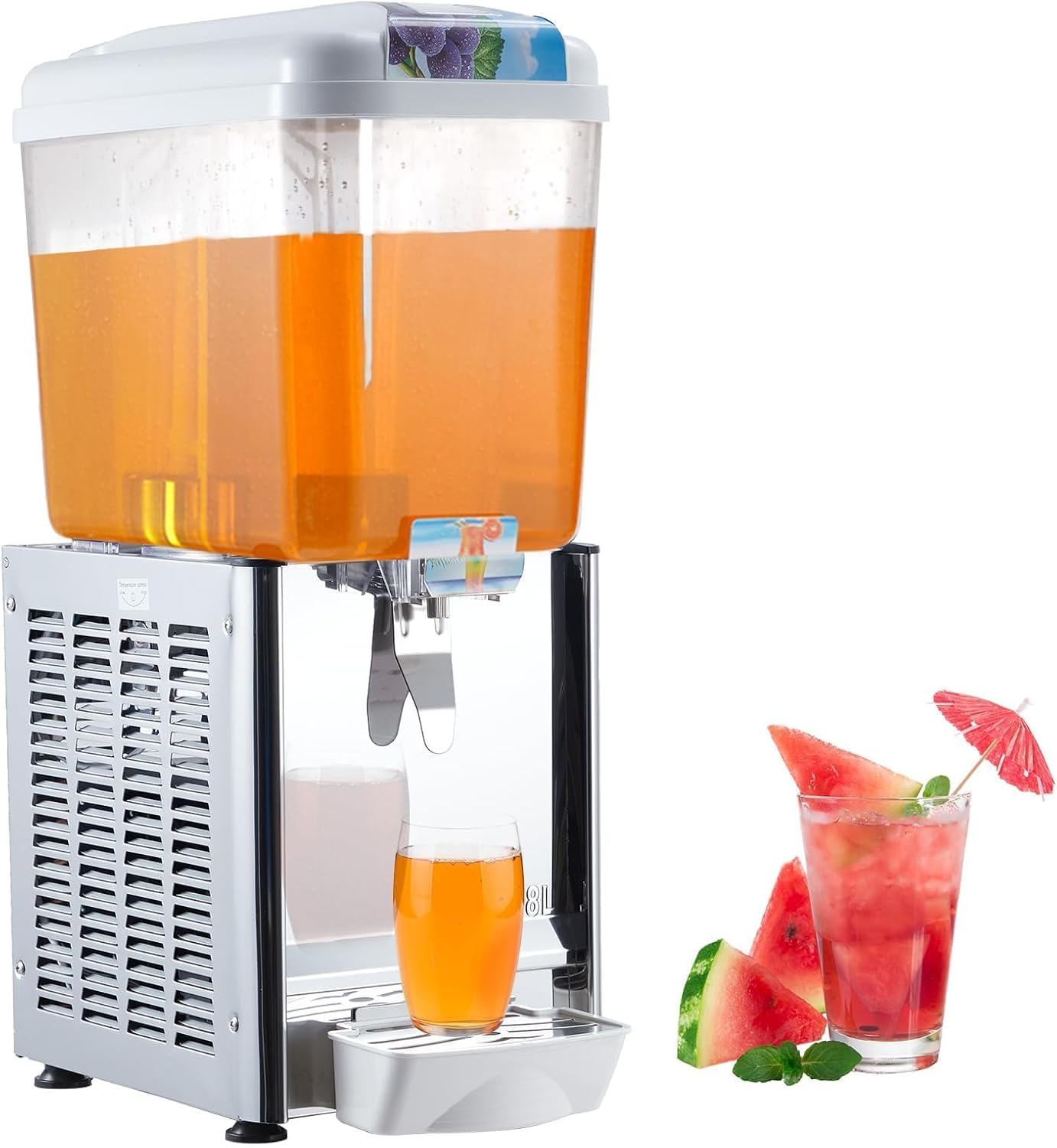 Dispensador bebidas 4.5gal 18L acero inox 300W