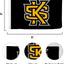 Bandera búhos KSU 3x5ft tela poliéster duradera