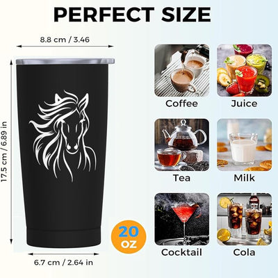 Vaso térmico 20oz a prueba de fugas para café y té