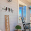 Letrero pájaro metal colgar pared jardín decoración