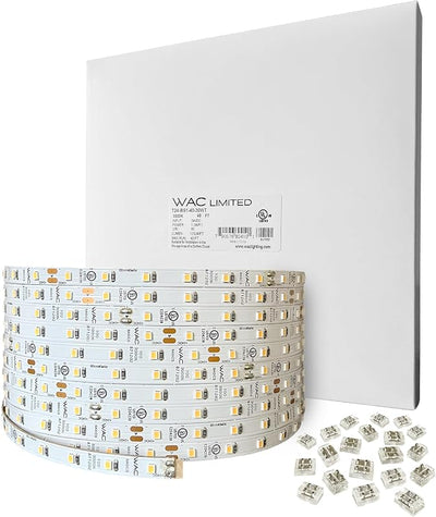 Cinta LED 24V 3000K 2,4W/pie rollo 100pies corte cada 2pulg