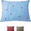 Almohada campamento lavable piedra azul