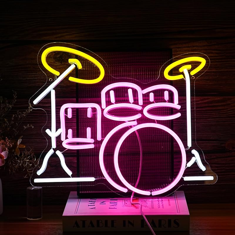Luz neón LED regulable para pared USB dormitorio estudio