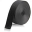 Correa nylon negro 1pulg 10yardas para bolsas hamacas diy