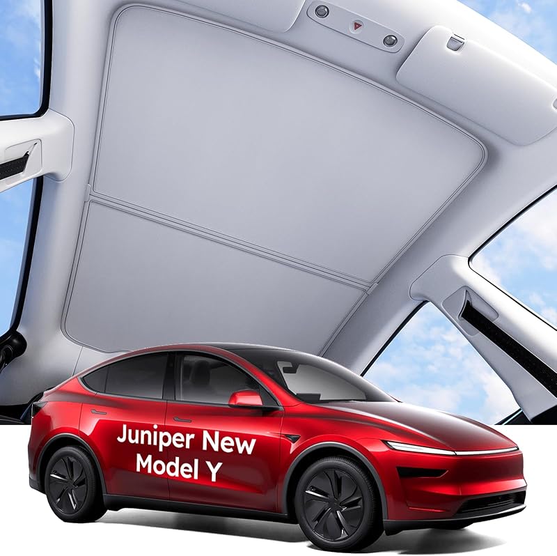 Parasol techo Tesla Model Y Juniper color gris