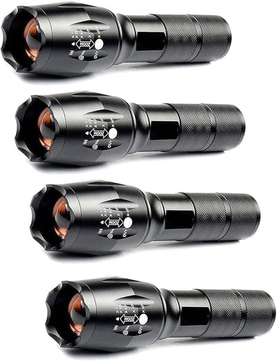 Linterna táctica 5 modos EDC portátil camping emergencia set 4
