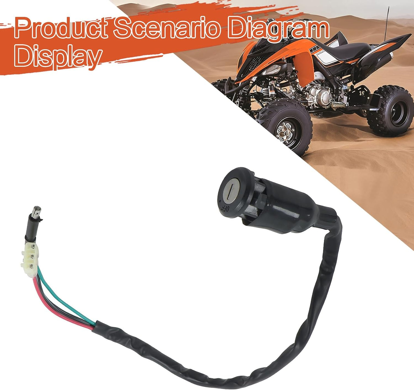 Repuesto interruptor llave encendido Honda TRX250