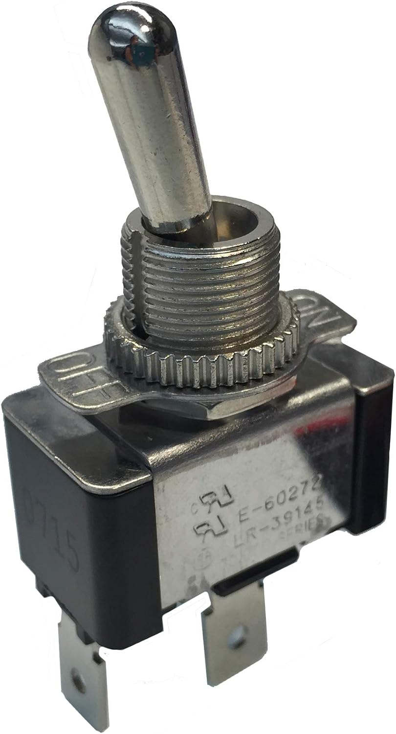 Interruptor palanca eléctrico SPST 21A 14V CC terminal pala