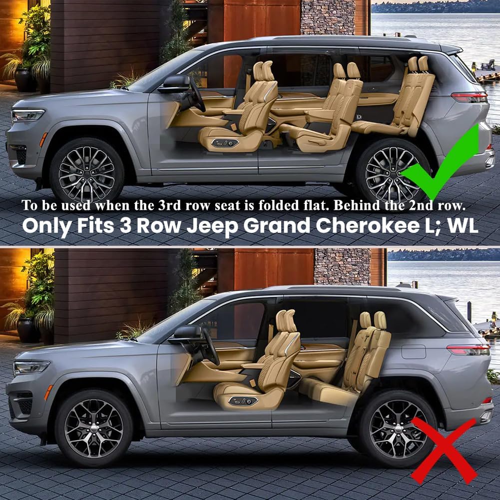 Cubierta seguridad carga trasera Jeep Grand Cherokee L 21-26