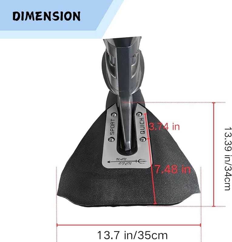 Estabilizador cola ballena para tabla surf motor 9.9-25 HP
