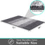 Tapete antiderrap absorbente para entrada 20x32 gris