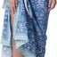 Sarong algodón ligero para mujer playa
