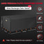 Funda mesa patio rectangular 74pulg impermeable 600D