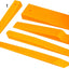Set de 5 Cuñas Naranjas para Decoración de Interiores