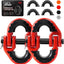 2 Conector cadena remolque G80 12000lb comp Ford F-250