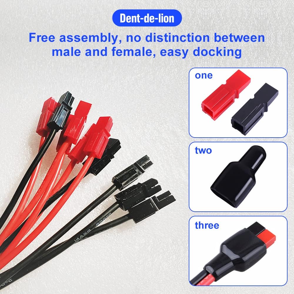 Conectores batería modulares 30PCS 45A