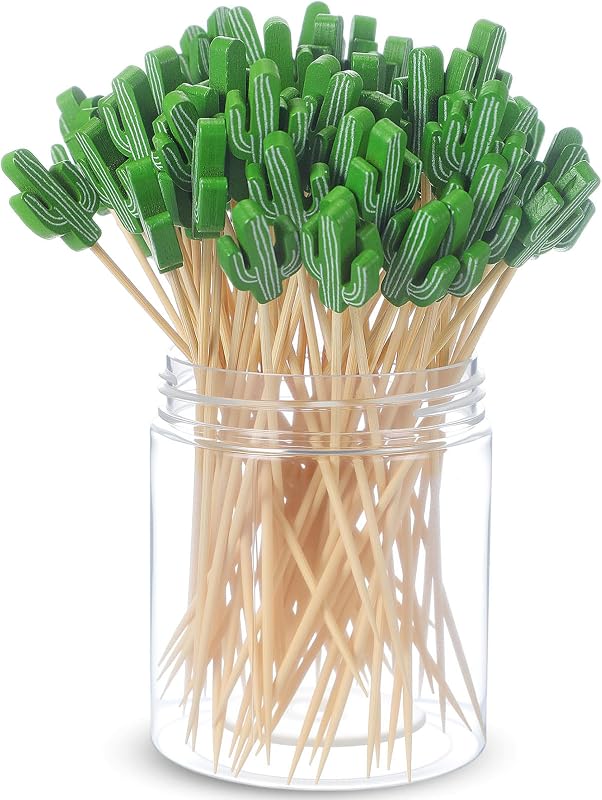200 Palillos Bambú para Cóctel Aperitivos Frutas Bodas