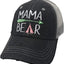 Sombrero Mama Bear para mujer color gris oscuro