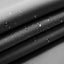 Cortinas impermeables exteriores 90% opacas set 2 negro