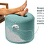 Puf Otomano Bean Bag Spring Azul Claro