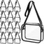 Bolso cruzado transparente PVC para hombro viaje