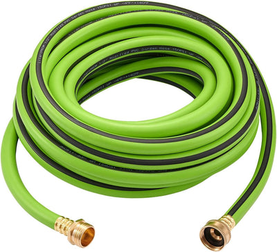 Manguera jardín PVC ecológica 1/2pulg 10ft conector latón GHT