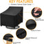 Fundas sillas giratorias exteriores 33x35x38.5pulg 2pzas