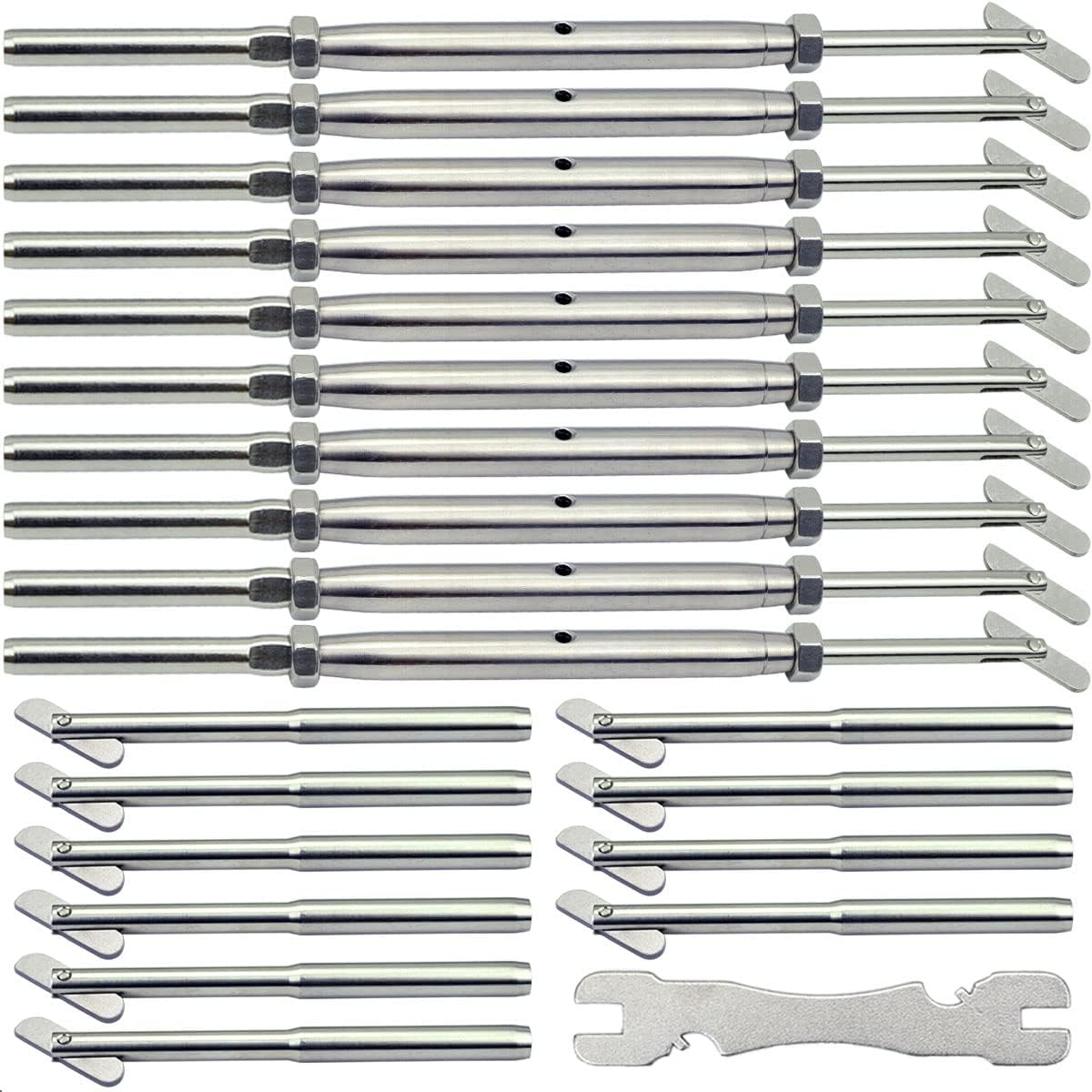 Kit herramientas barandilla cable acero inox 3/16