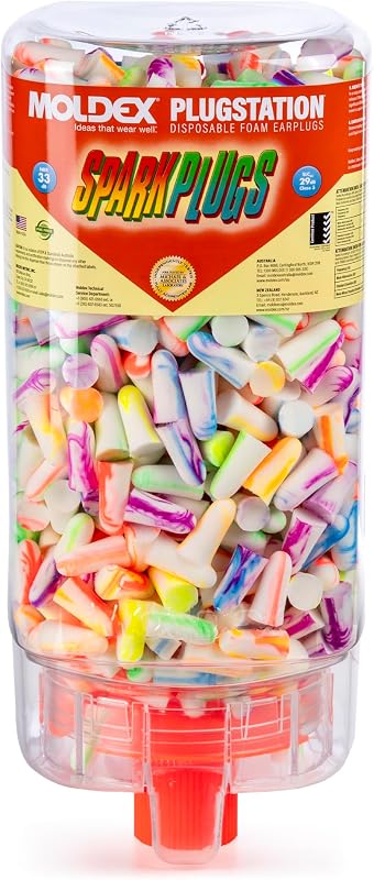 Enchufe bujías despachador tapones oídos pack 500