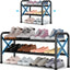 Zapatero expandible 2 niveles metal ajustable