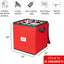 Caja almacenamiento adornos navideños 3x3" comp ajustable