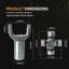 Conjunto yugo deslizamiento transm TH400 GM Turbo 400