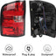 Luz trasera Chevy Silverado 07-13 kit freno borde negro