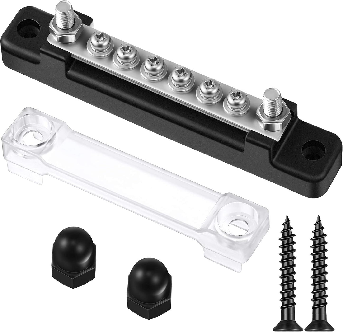 Barra bus 12V 150A con tapa mini bloque coche
