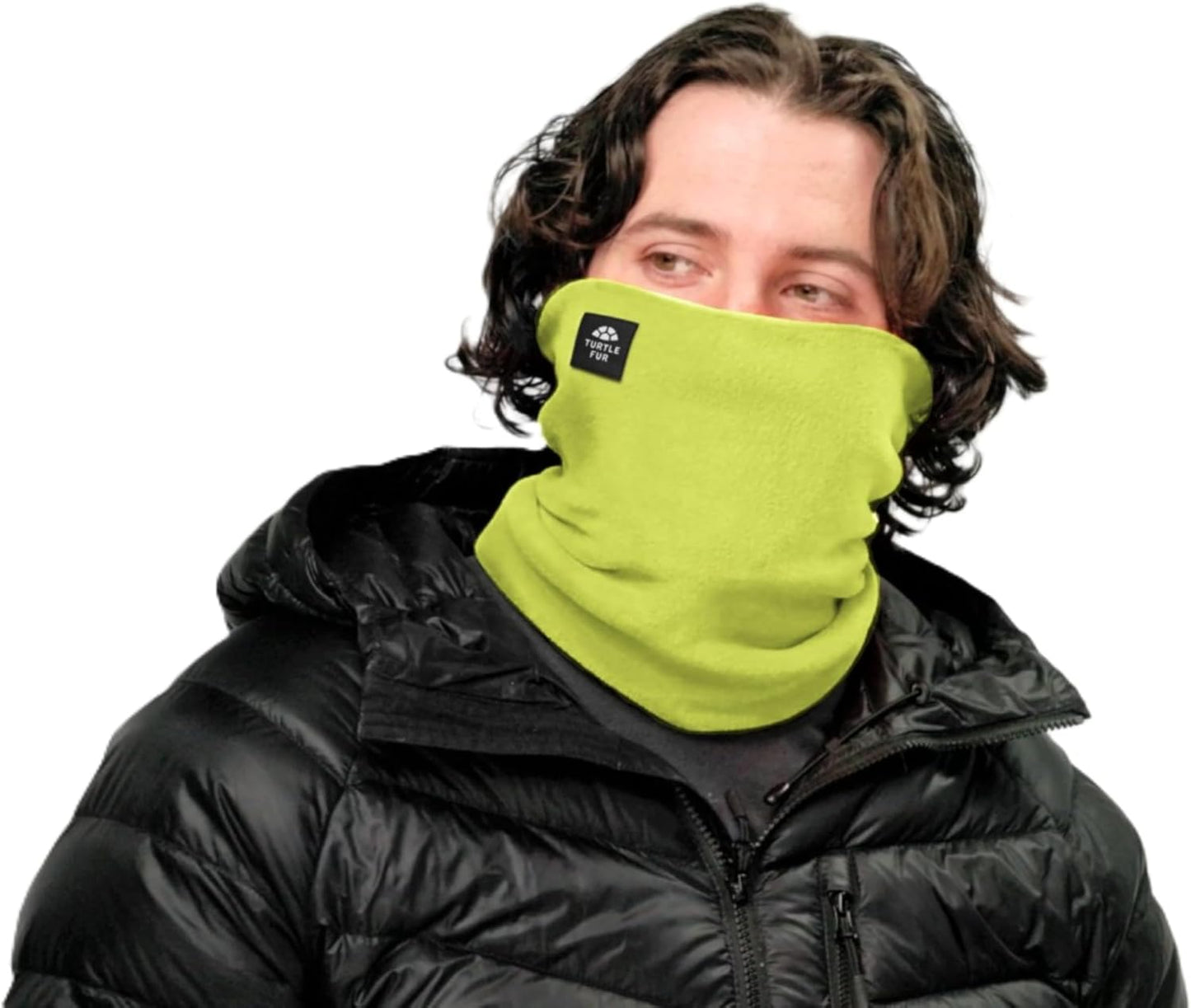 Calentador cuello doble capa elástico poliéster reciclado