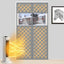 Cortina magnética puerta 36x96pulg aislamiento térmico gris