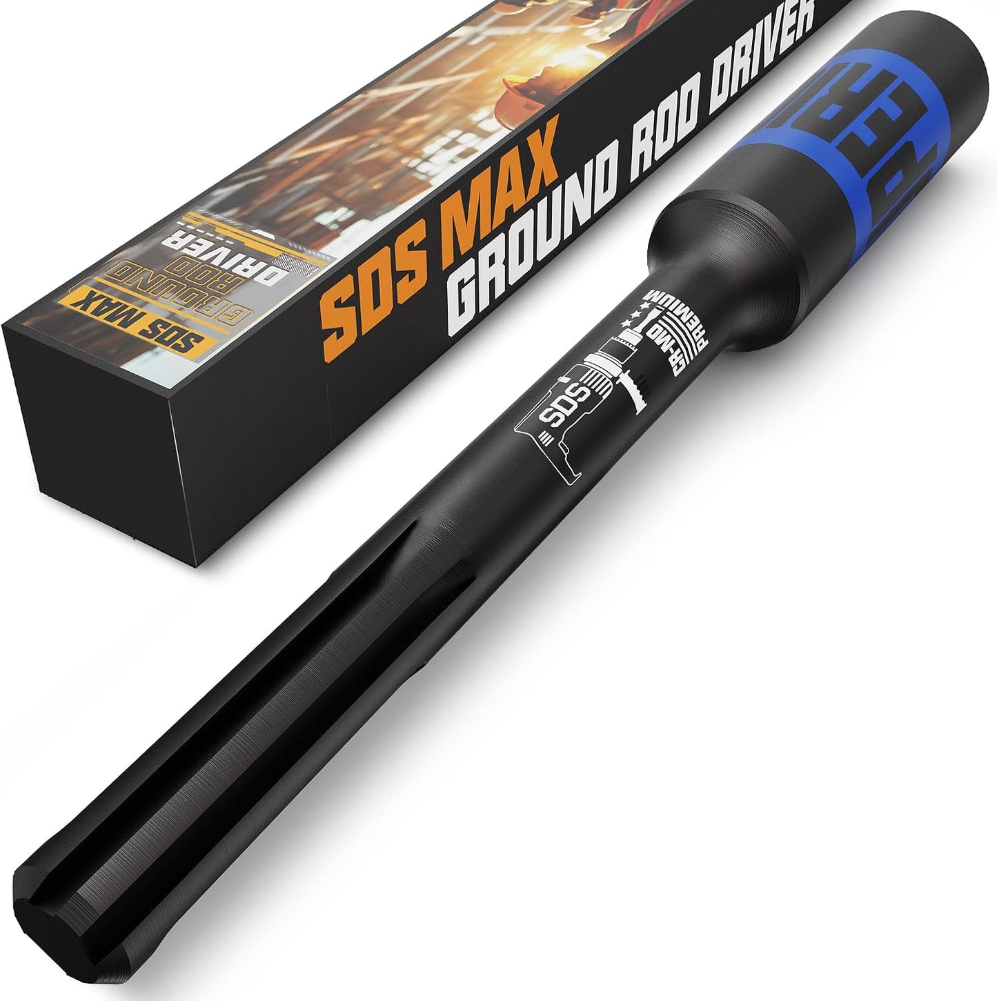 Destornillador SDS-Max para varillas 5/8 y 3/4 pulg acero CR-MO
