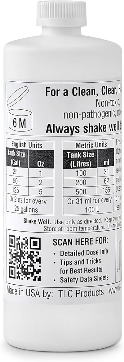Optimizador acuario agua dulce clarificador 32oz