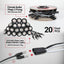 20 Pzas Luces Laterales 3/4" Conector 2 Pines Plug and Play