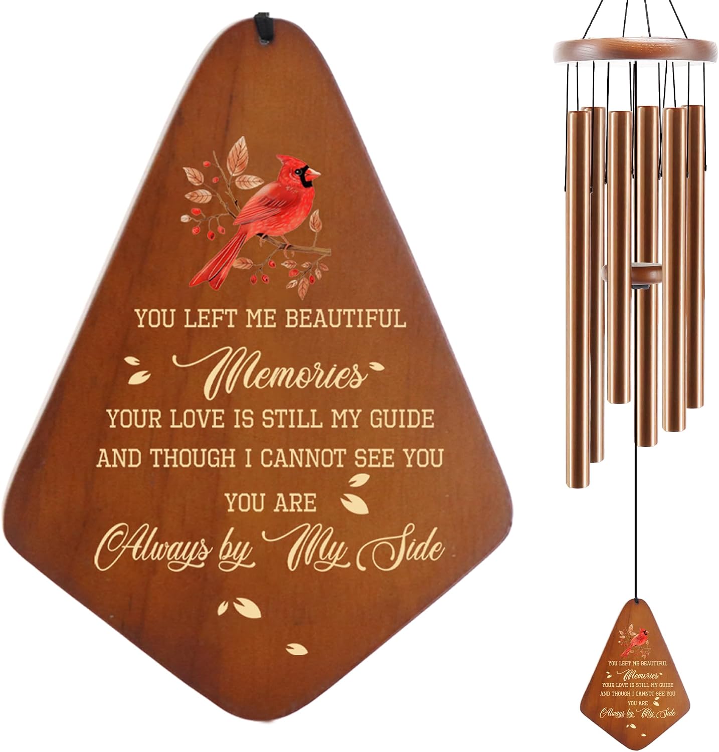 Campanillas viento cardenales 32pulg conmemorativas