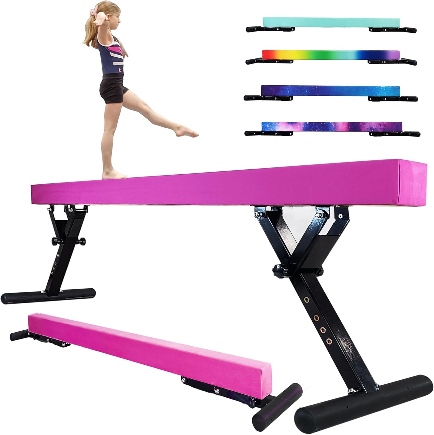 Viga equilibrio ajustable para niños 8ft profesional