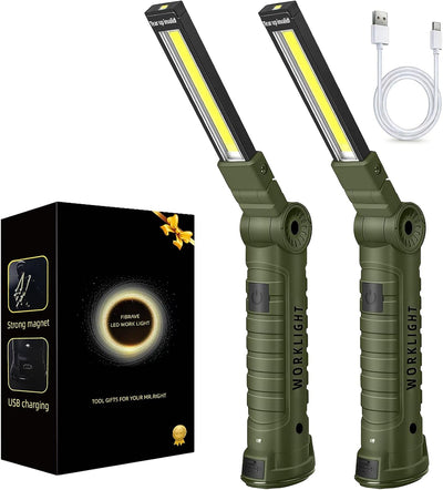 Linterna LED recargable 5 modos magnética para hombres