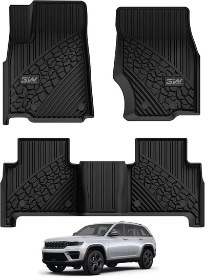 Alfombrillas Jeep Grand Cherokee 22-25 TPE Negro Set