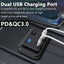 Panel pared RV con USB dual 12V y luz nocturna