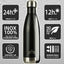 Botella agua acero inox aislada sin BPA 750ml