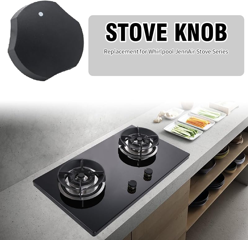 4 Pzas Reemplazo perilla cocina Whirlpool JennAir