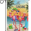 Bandera Hello Sunshine jardín playa 12x18pulg arpillera