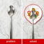 2 Pzas Soporte Cucharas Café Navidad 4.7pulg