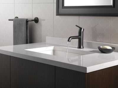 Grifo para Baño con Una Solamente Manija de Acero Inox