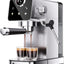 Cafetera Espresso Acero Inox 20 Bar Pantalla Táctil 41oz